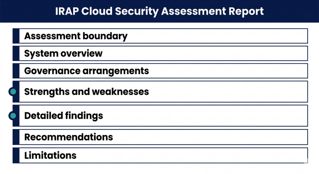IRAP assessment report